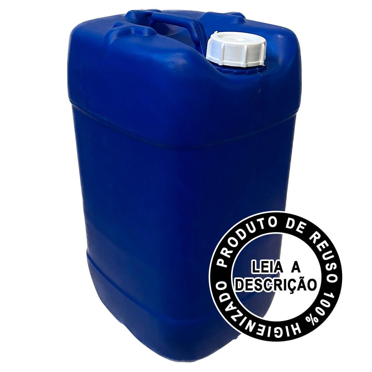 Bombona Plástica 25 Litros Tampa Fixa REUSO