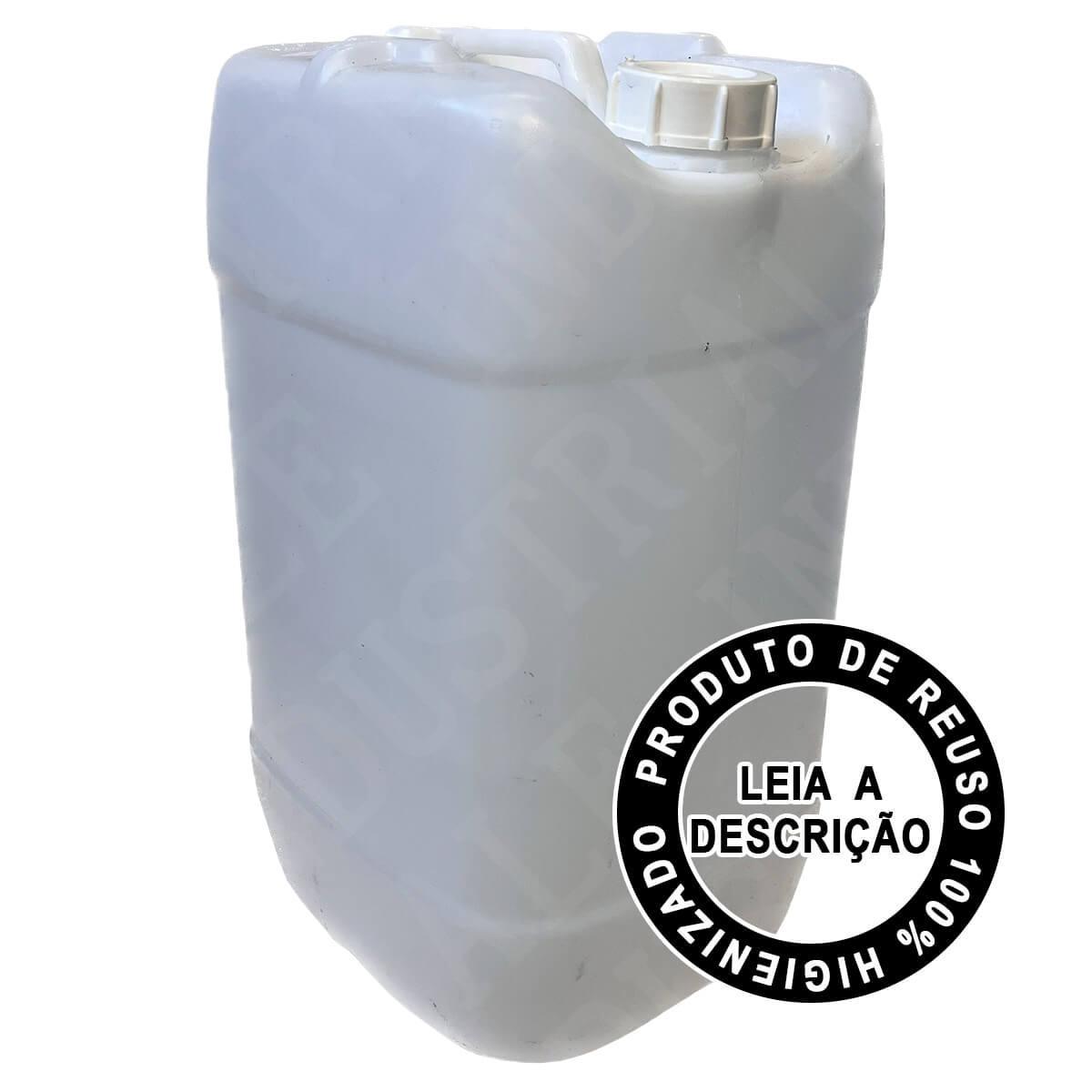 Bombona Plástica 25 Litros Tampa Fixa REUSO
