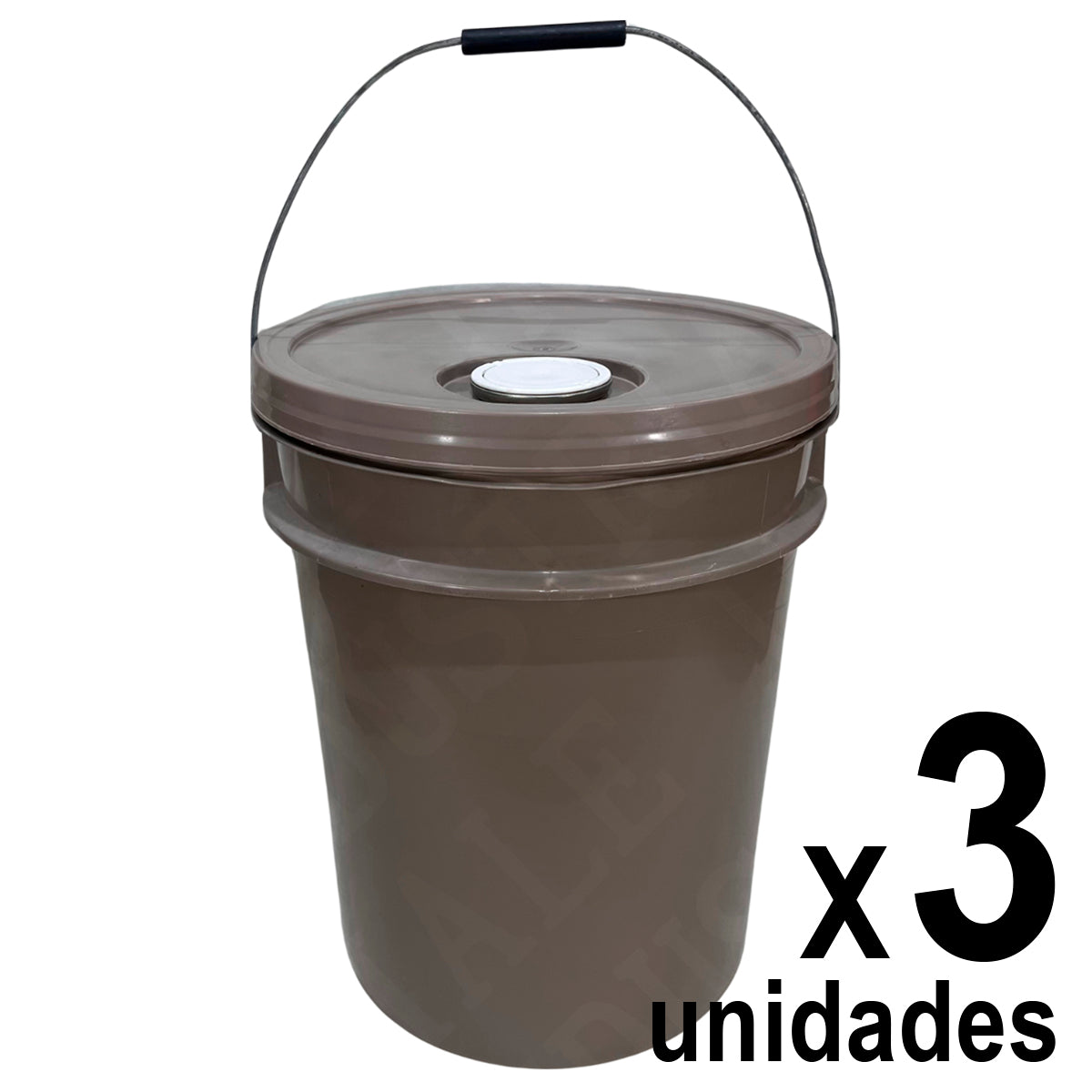 KIT Balde Plástico 20 Litros Industrial Reforçado Multiuso NOVO