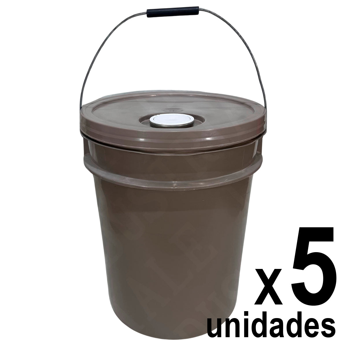 KIT Balde Plástico 20 Litros Industrial Reforçado Multiuso NOVO
