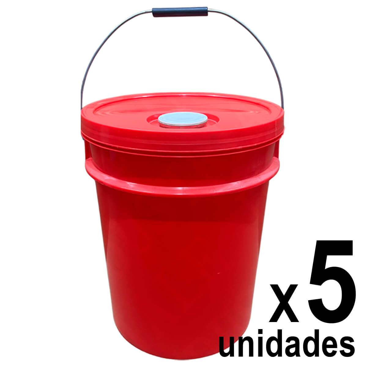 KIT Balde Plástico 20 Litros Industrial Reforçado Multiuso NOVO