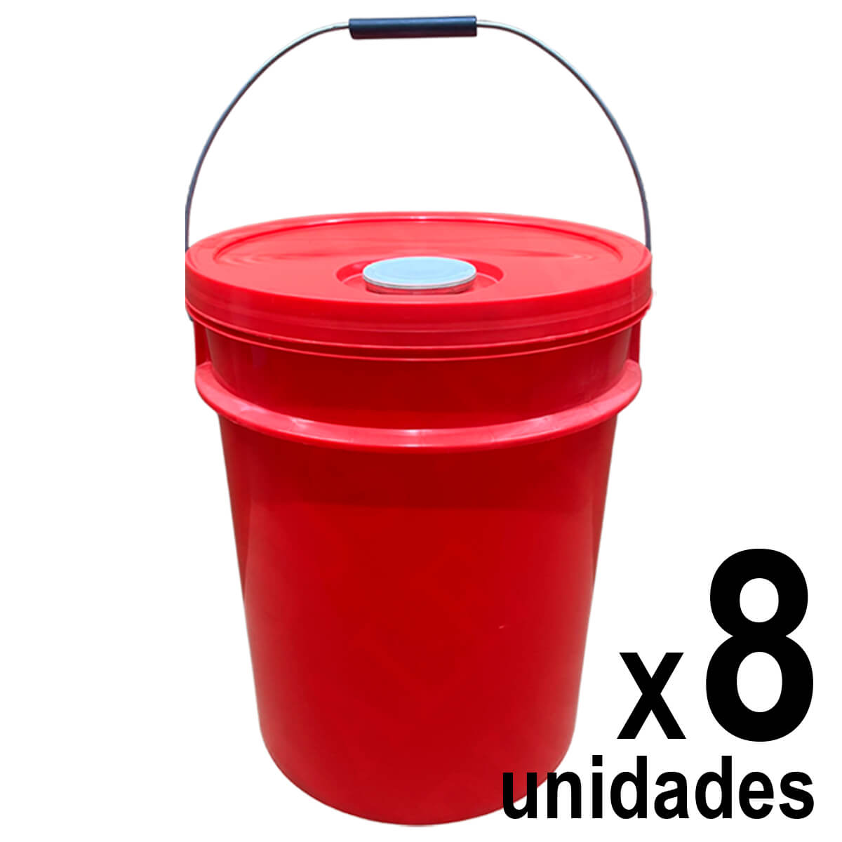 KIT Balde Plástico 20 Litros Industrial Reforçado Multiuso NOVO