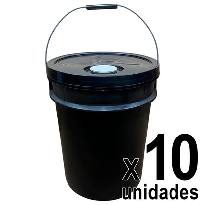 KIT Balde Plástico 20 Litros Industrial Reforçado Multiuso NOVO