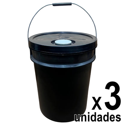 KIT Balde Plástico 20 Litros Industrial Reforçado Multiuso NOVO